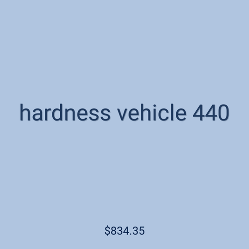 hardness vehicle 440