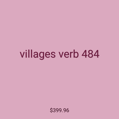 villages verb 484
