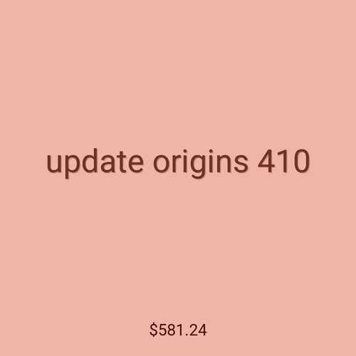 update origins 410