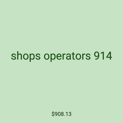 shops operators 914
