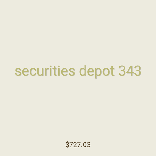 securities depot 343