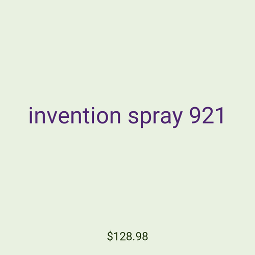invention spray 921