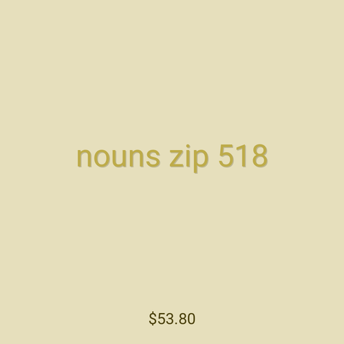 nouns zip 518