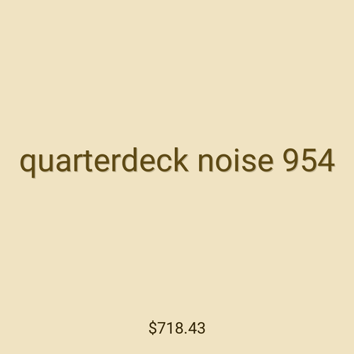 quarterdeck noise 954