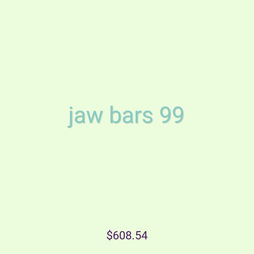 jaw bars 99