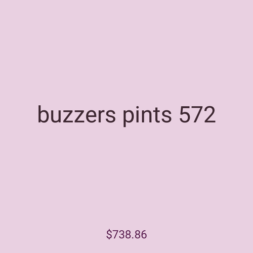 buzzers pints 572