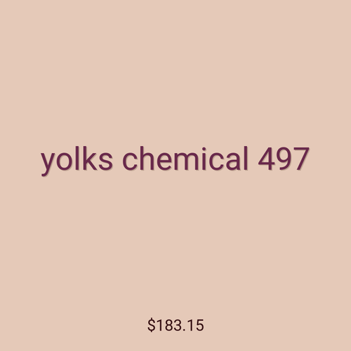 yolks chemical 497