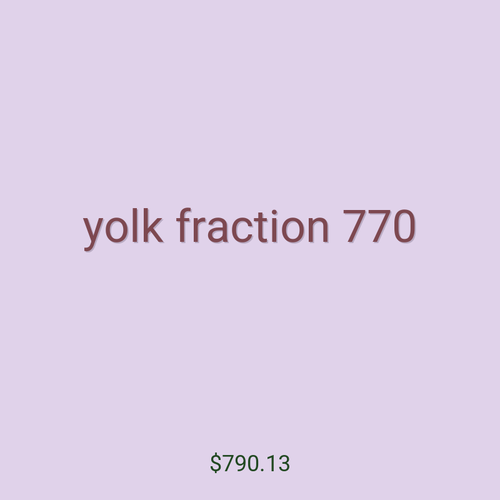 yolk fraction 770