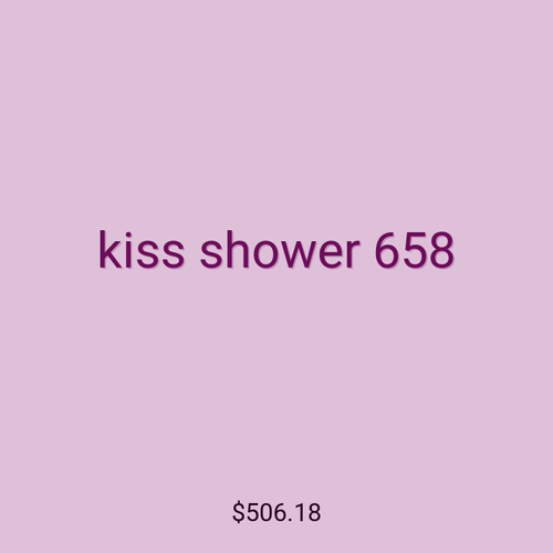 kiss shower 658