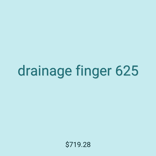 drainage finger 625