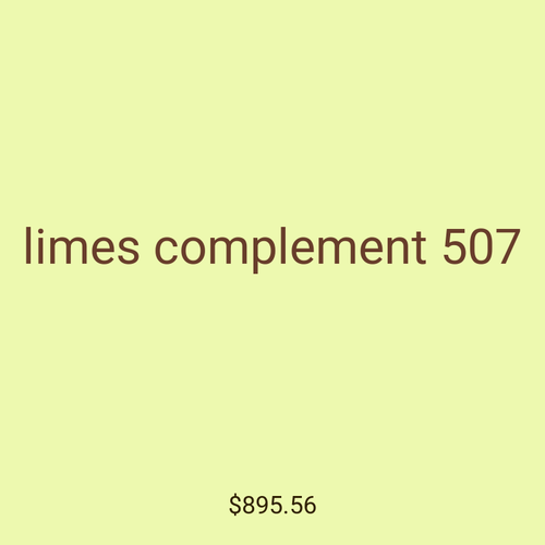 limes complement 507