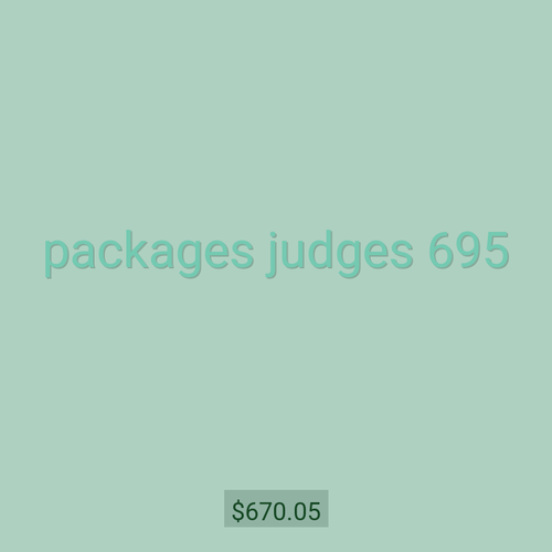 packages judges 695