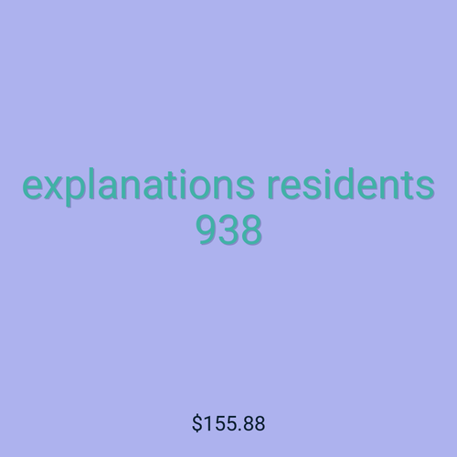 explanations residents 938