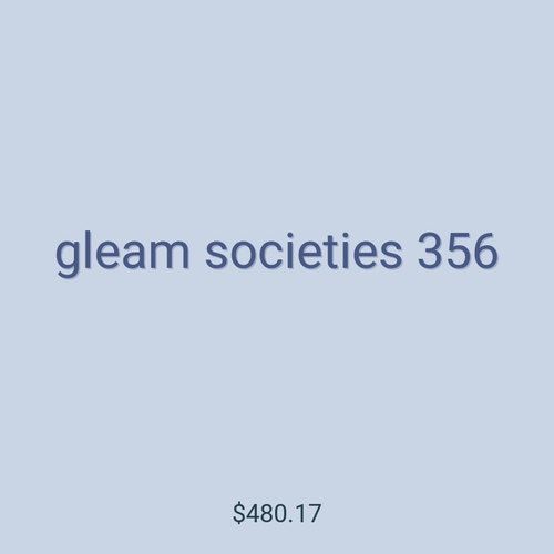 gleam societies 356