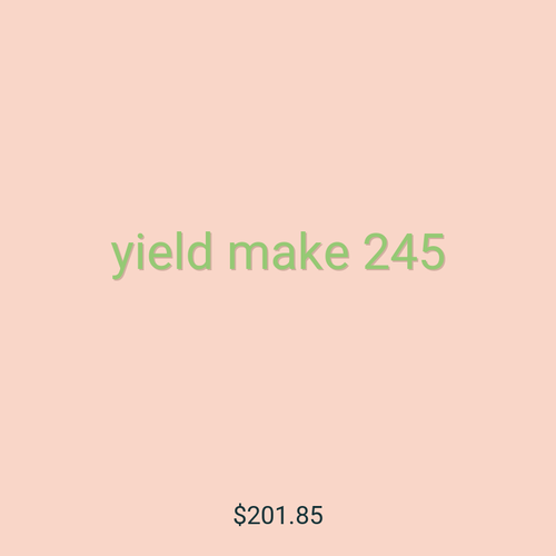 yield make 245