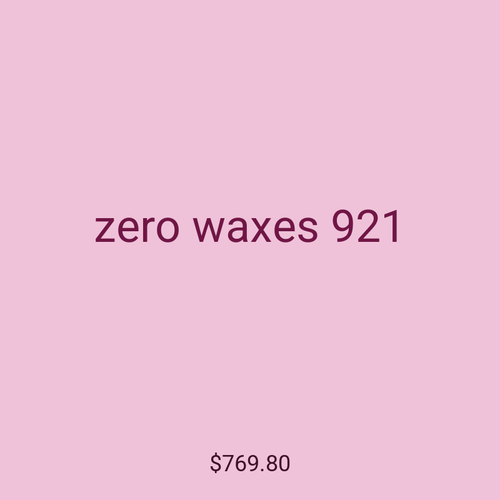 zero waxes 921