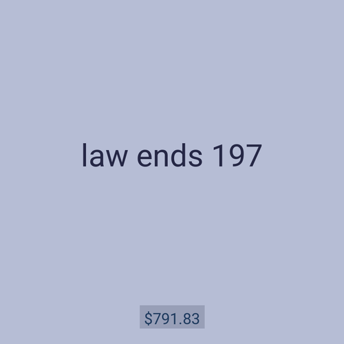 law ends 197
