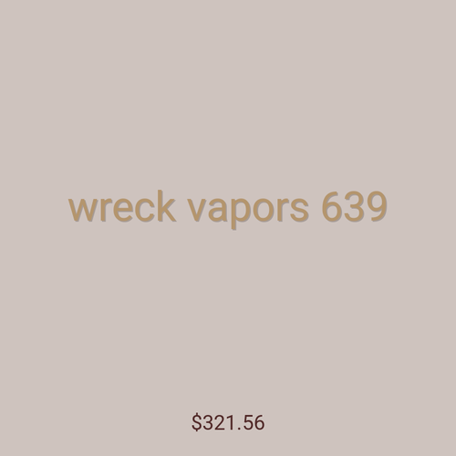 wreck vapors 639
