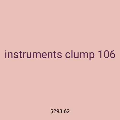 instruments clump 106