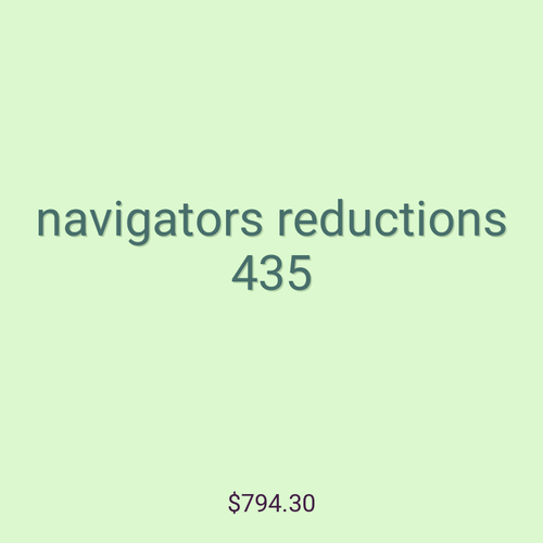 navigators reductions 435