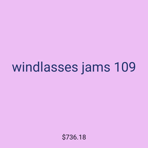 windlasses jams 109