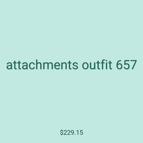 attachments outfit 657