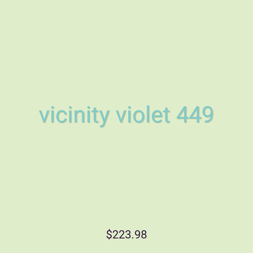 vicinity violet 449