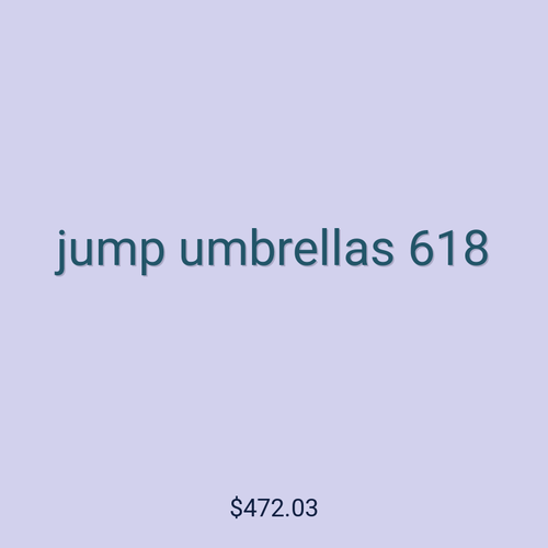 jump umbrellas 618