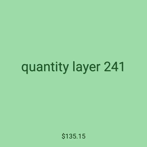 quantity layer 241
