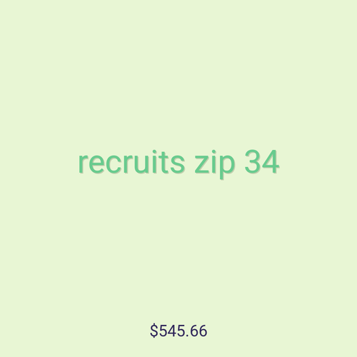 recruits zip 34