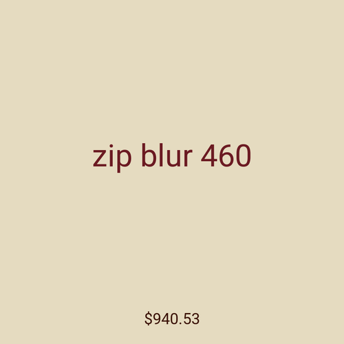 zip blur 460