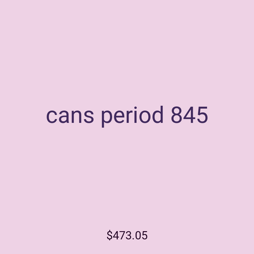 cans period 845