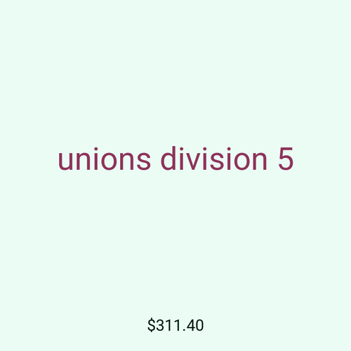 unions division 5