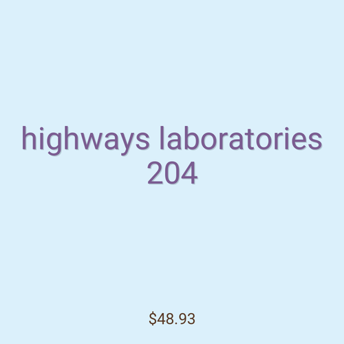 highways laboratories 204