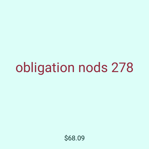 obligation nods 278