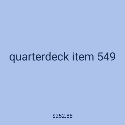 quarterdeck item 549