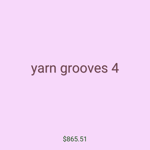yarn grooves 4