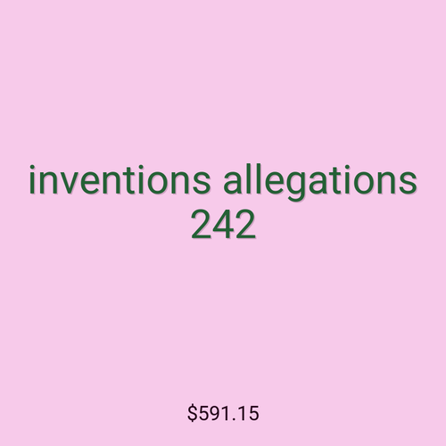 inventions allegations 242