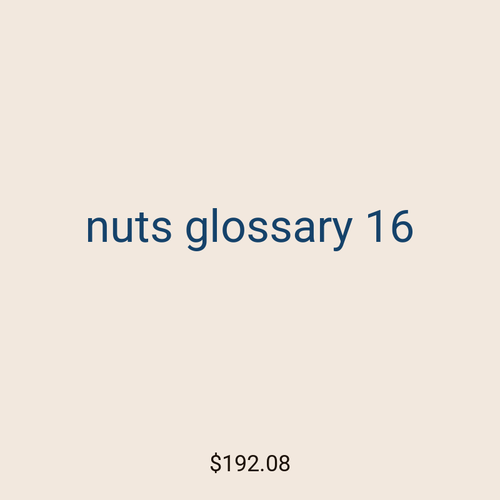 nuts glossary 16