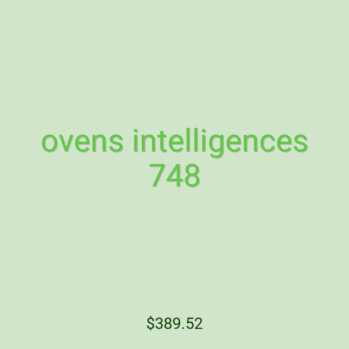 ovens intelligences 748