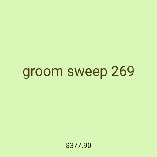 groom sweep 269