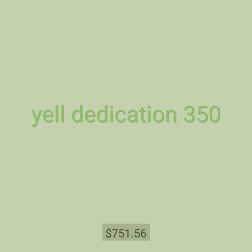 yell dedication 350