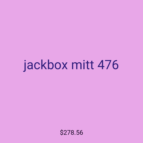 jackbox mitt 476