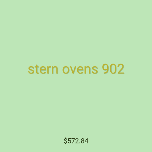 stern ovens 902
