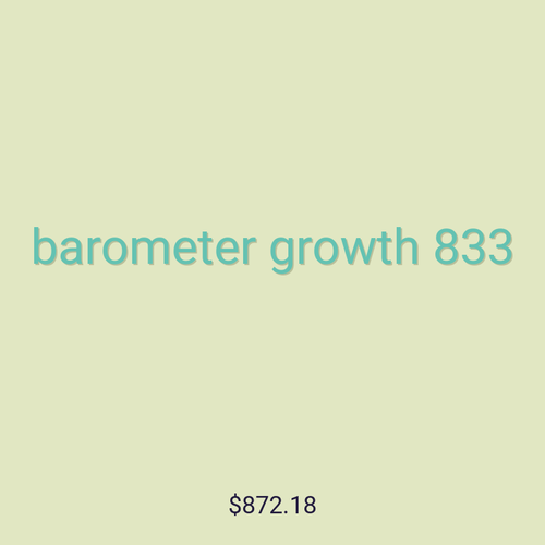 barometer growth 833