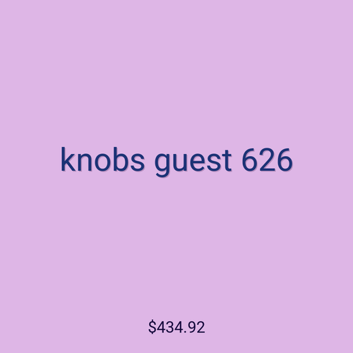 knobs guest 626