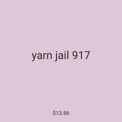 yarn jail 917