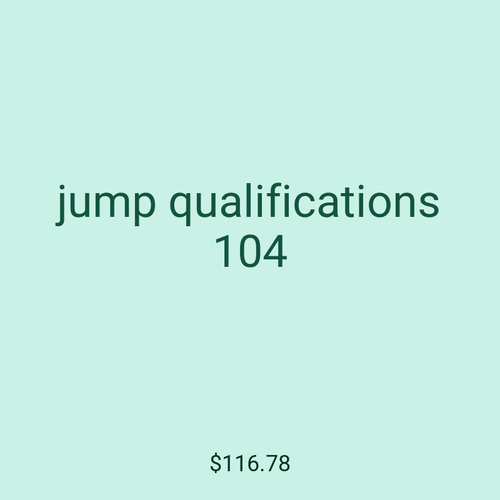 jump qualifications 104