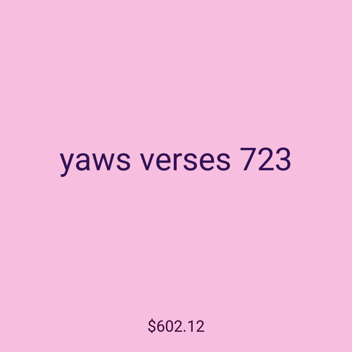 yaws verses 723