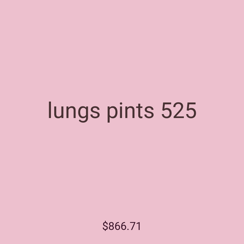 lungs pints 525